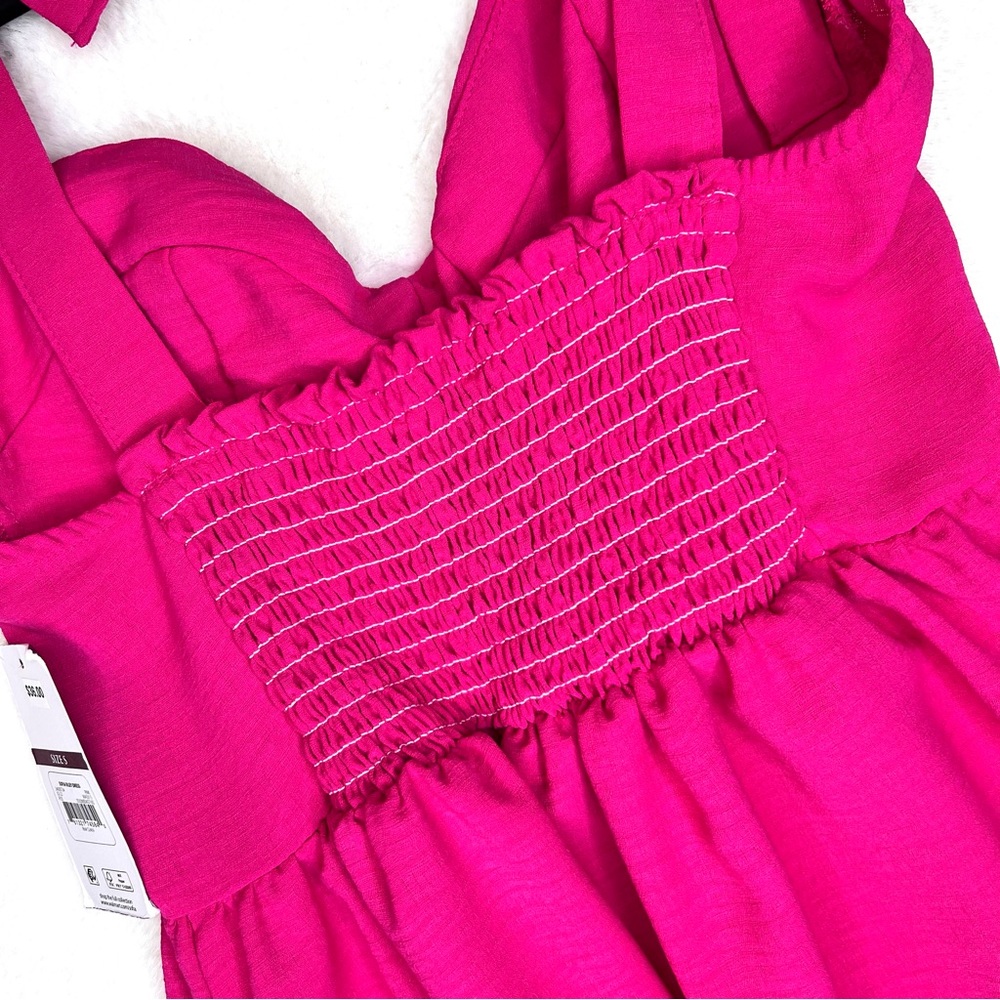 Sofia Riley Midi Sundress Pink Size Small NWT - Picture 10 of 16